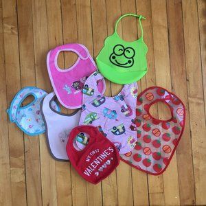 Never Used! Baby & Toddler Bibs